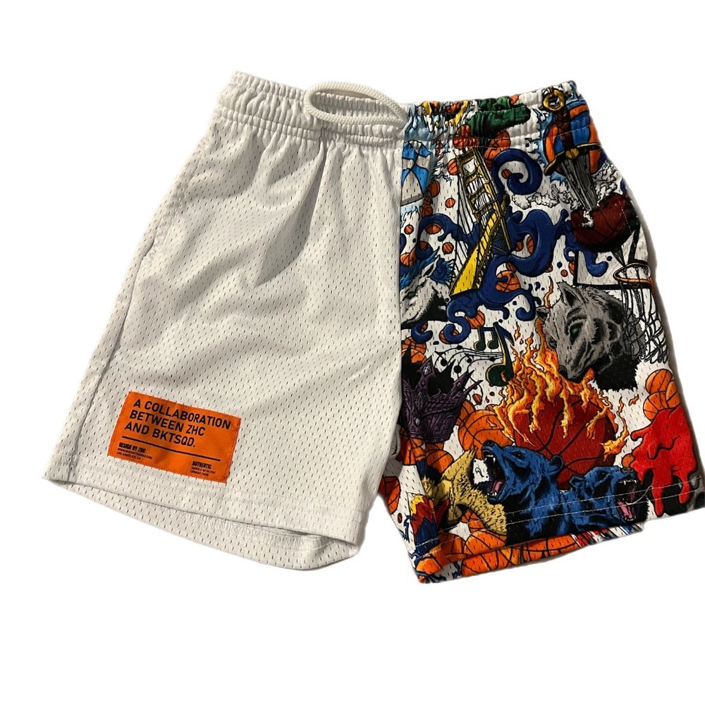 Bucket Squad BKTSQD Kids Shorts. Youth Large